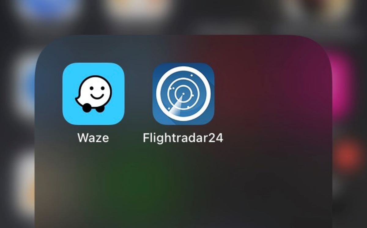 waze flightradar