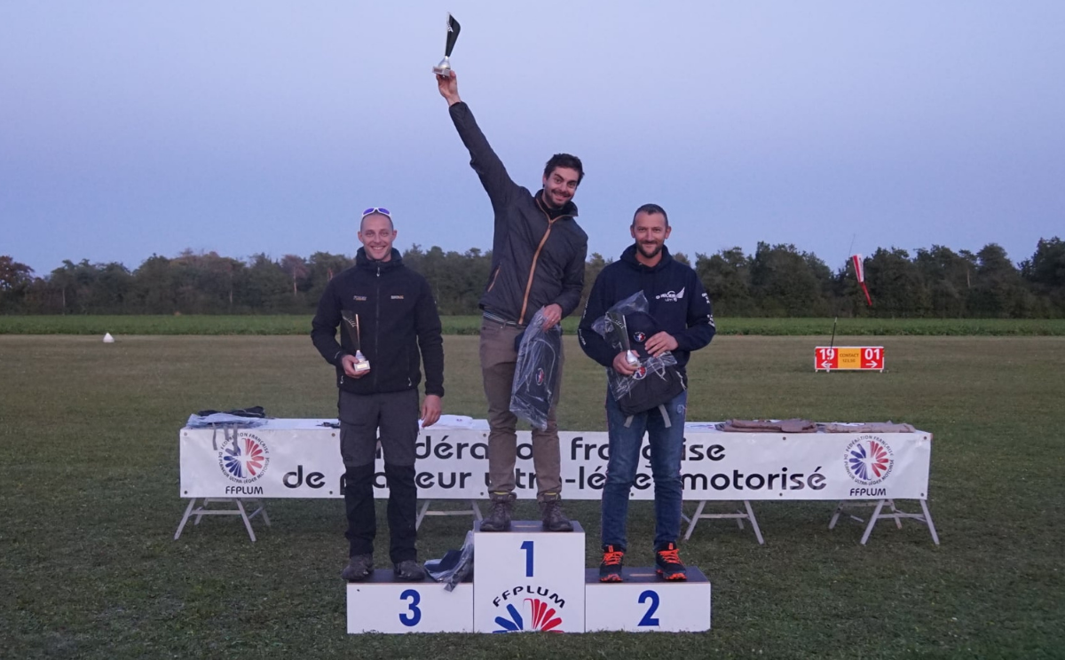 Foot-launch podium